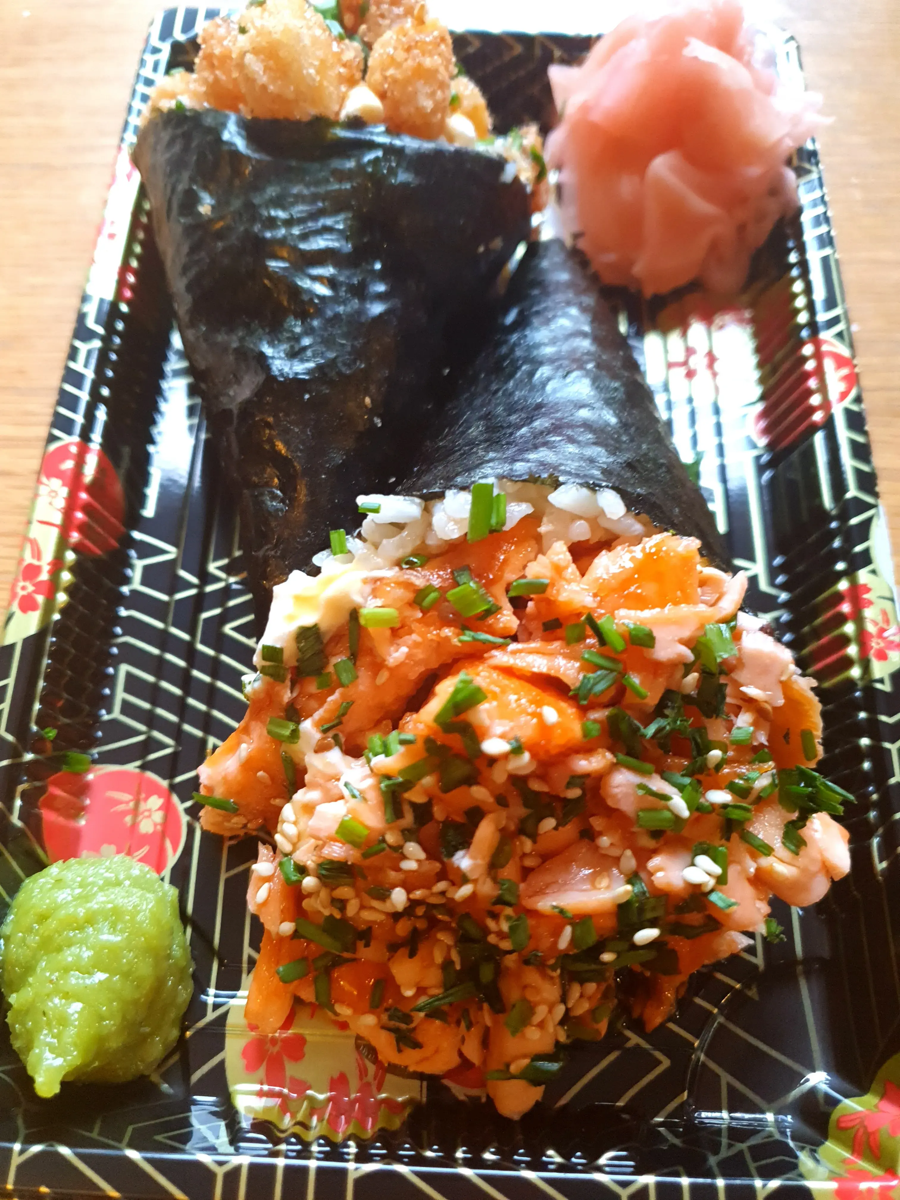 Temaki Grilled Salmon